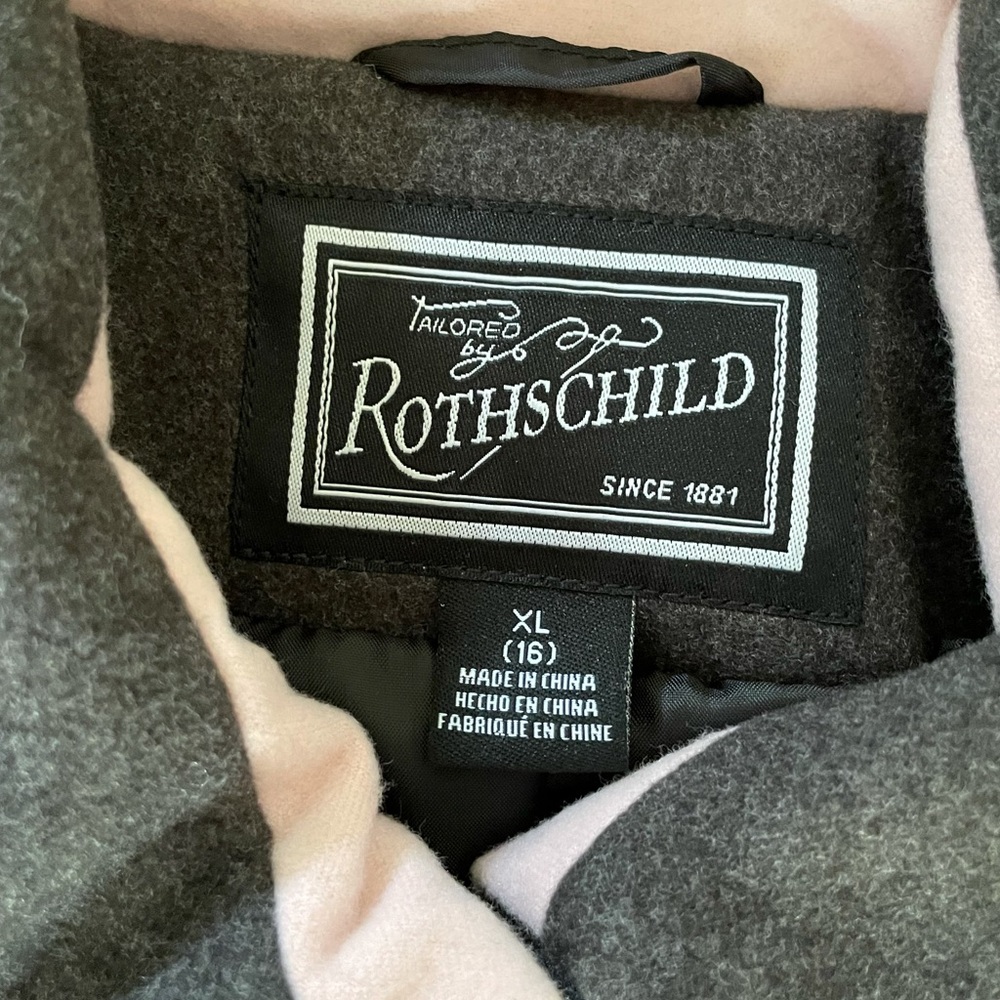 NWT - Beautiful Rothschild Girls Peacoat - Picture 4 of 6